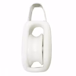 Block Ø35mm med bygel till Ø10mm lina