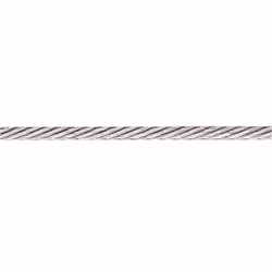 Vajer AISI 316 7x19 Ø6 mm - 20 m