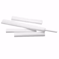 Wire överdrag i vit UV-beständig krympslang Ø12-3mm 50m