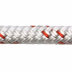 Robline Trimlina Orion500 vit/röd 4 mm, 125 m