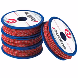 Robline Mini line med UHMWPE Röd/Silver låda 1,7mmx10m, 10st