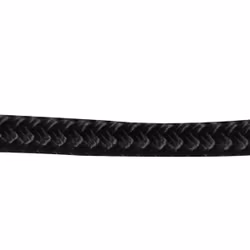 1852 förtöjning dubbel flätad svart 14 mm 10 m