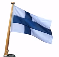 Båtflagga polyester, Finland