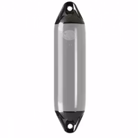 Polyform F5 fender 775x290mm grå/svart