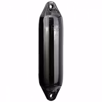 Polyform F5 fender 775x290mm svart/svart