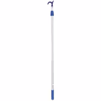 Båtshake teleskopisk fast krok alu, 120-220cm