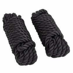 Förtöjningslina PP svart Ø14 mm 6 meter, 2 stk