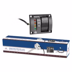 Pumppanel med indikationer och givare för 15/55cm tank 12/24