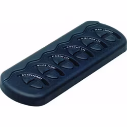 BEP stänktät elpanel Contour2 med 6 brytare