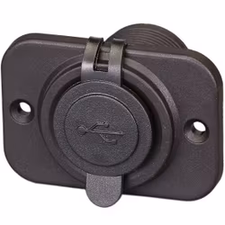 Panel med dubbla USB-uttag