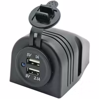 1852 Påbyggnadspanel med dubbelt USB-uttag