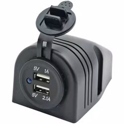 1852 Påbyggnadspanel med dubbelt USB-uttag