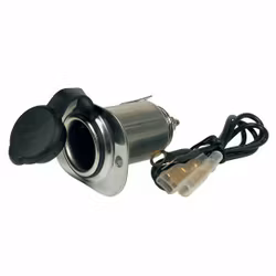 Inbyggnads-kontaktdosa RF stål