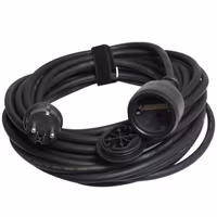 Ratio förlängningskabel hane/hona 230v 3G2.5mm2 10 meter