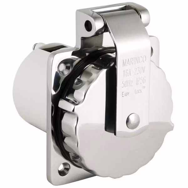 Marinco landströmsintag RF, 16 Amp