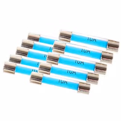 OceanFlex glassäkring 6,3x30mm 10 Amp, 10st