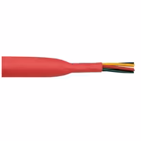 OceanFlex krympslang Ø: 19,1-9,5mm L:15cm röd, 7 st