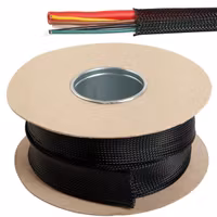 Kabelskydd flexibel monofilament svart Ø18-34 mm, 10m