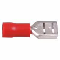 Flatstift hona röd 4.8 x 0.8 mm, 10 st