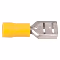 Flatstift hona gul 6.4 x 0.8 mm, 10 st