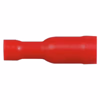 Honkontakt rund röd 4.0 mm, 10 st
