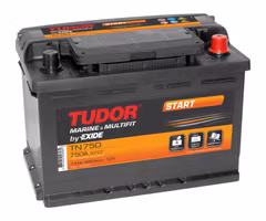 Tudor/Exide Batteri Nautilus 74 ah start