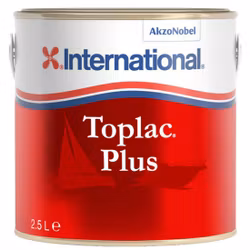 International Toplac Plus Jet svart lack 0,75 L
