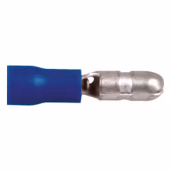 Hankontakt rund blå 5.0 mm, 100 st