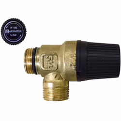 Isotemp säkerhetsventil Square 16L 5,0 kp/cm2