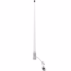 1852 VHF-motorbåtsantenn vit 105cm, 7m kablar