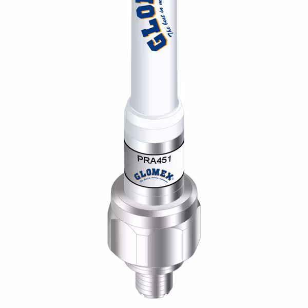 Glomex Promarine VHF-antenn PRA451B med 1" koppling 120cm