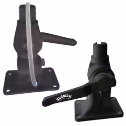 Glomex RA115 4-vägsantenn-vippbeslag, svart nylon