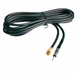 Glomex FM kabel Female gold/Motorola plugg, 3.6m