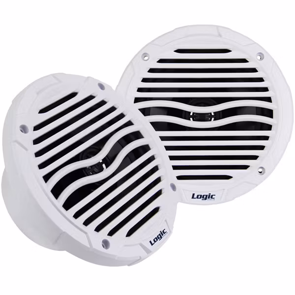 Högtalarset Logic SoundLab Marine 6,5" Vit 2st.