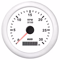 KUS varvmätare till diesel vit, 0-3000