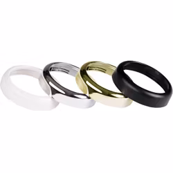 KUS frontring vit, Ø52mm
