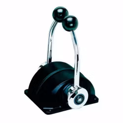 Ultraflex B302B gas/växel dubbel, svart