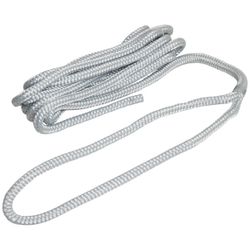 Robline förtöjningslina flätad grå, 10mm x 6m