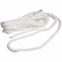 Robline förtöjningslina 3-slagen vit, 14mm x 6m