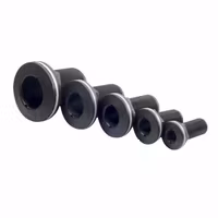 Trudesign Bordgenomföring svart 3/4"