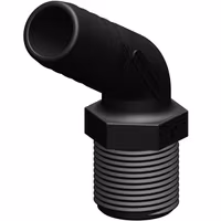 Trudesign Slangstos 120° komposit svart 1 1/2" 38mm