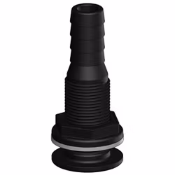 Trudesign Genomföring komposit svart 2" -50mm