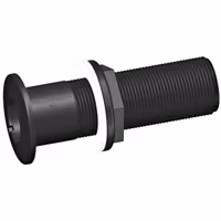 Trudesign Bordgenomföring lång, svart 3/4"