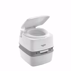 Porta potti toalett qube 335 vit med durkbeslag