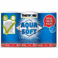Toalettpapper Aqua Soft Mega value pack