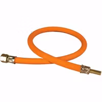 Gasolslang 120 cm, 1/4" koppling med 8mm stos