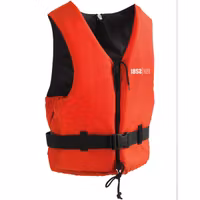 1852 Seglarväst ISO 50N Active röd/svart 50-70 kg