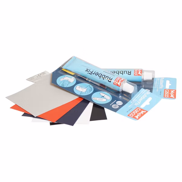 1852 gummibåt reparationssats till PVC & Hypalon