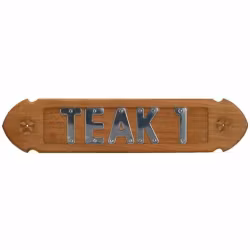 Roca 6/9 siffra 75 mm RF för teakskylt