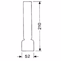 DHR Lampglas 14''' x 210 mm